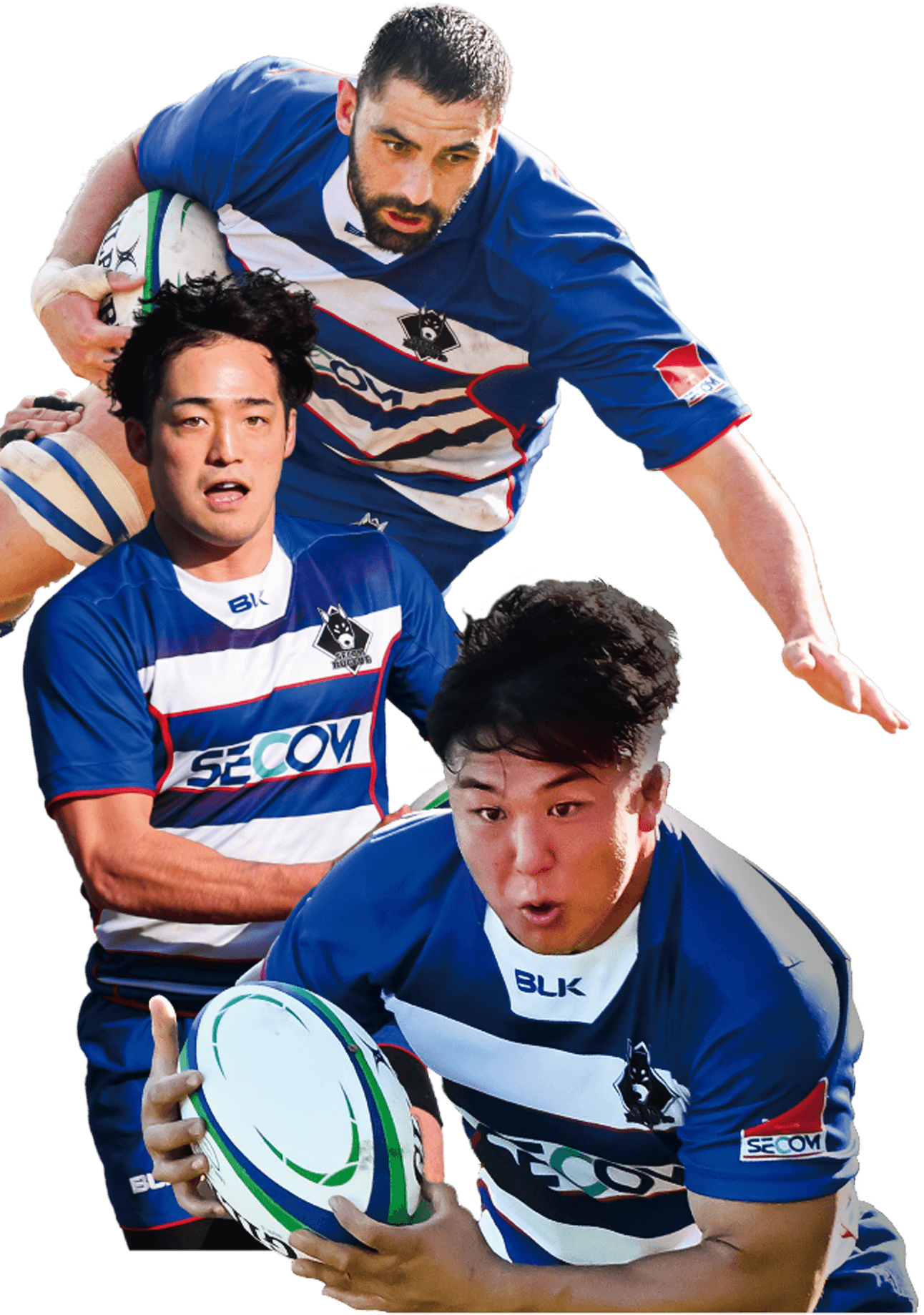 セコムラガッツの選手たち