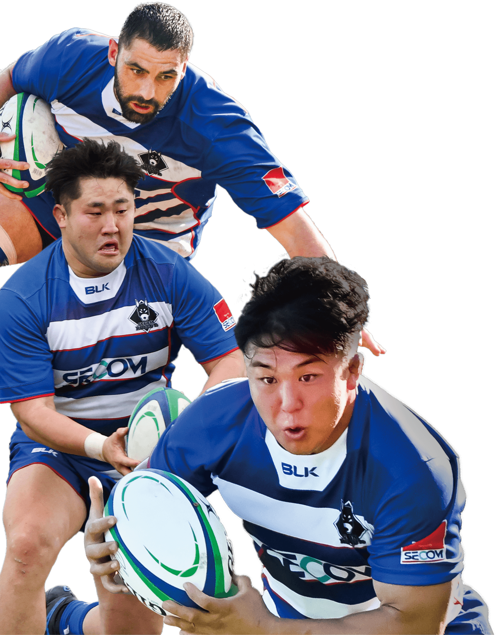セコムラガッツの選手たち