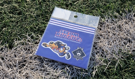 台紙付きステッカー